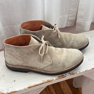 Men's Astorflex Greenflex Chukka Suede Desert Boots - Beige